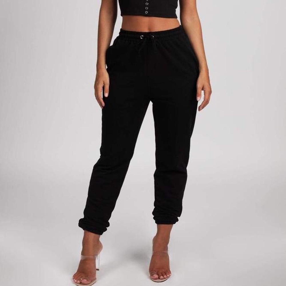 Women's Black Jogger Pants